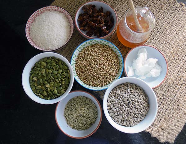 Nut-free breakfast crunch ingredients