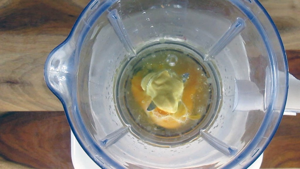 Add the mustard and let everything hang out