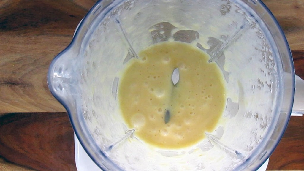 Everything is well blended