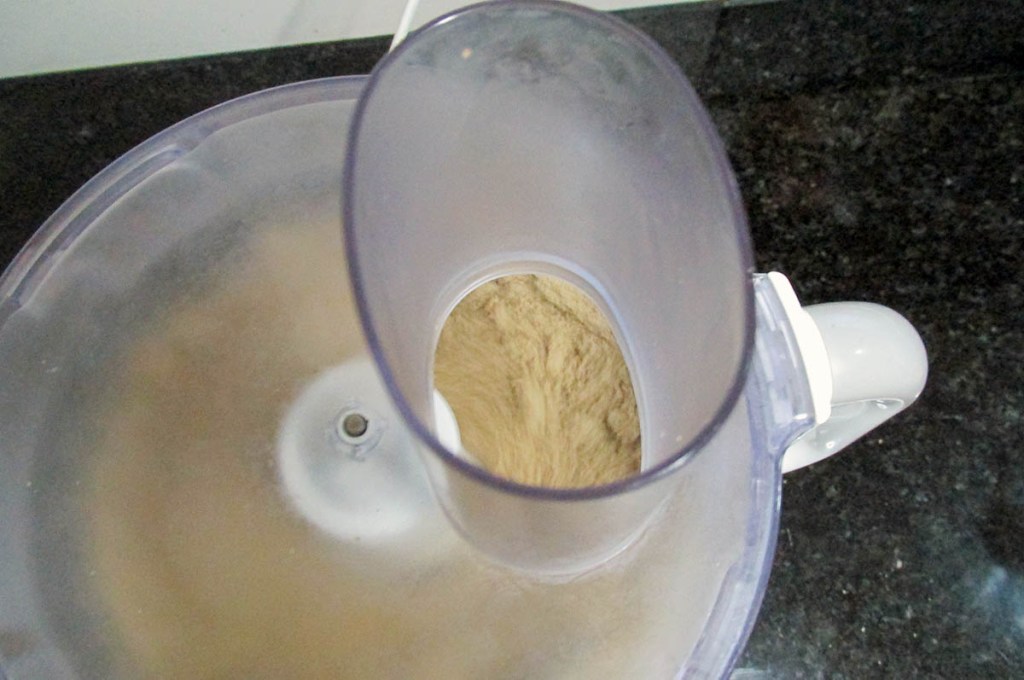 Continue to blend the seeds