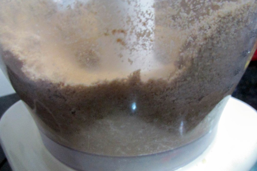 Continue to blend the seeds