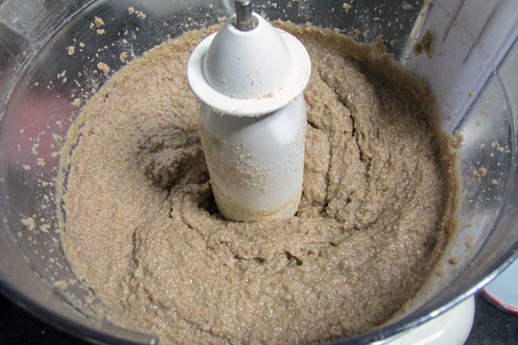 It takes about 15 minutes to get to a buttery consistency