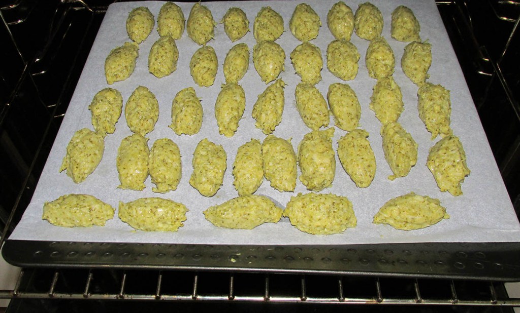 Place the tots on the baking tray and bake for 15 minutes.