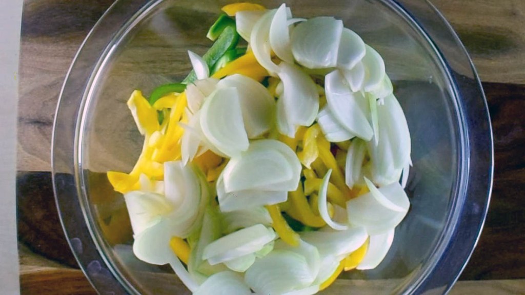 Add the onions to the bowl.