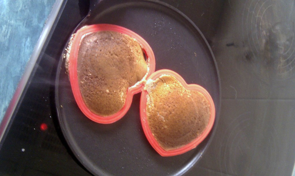 Golden brown pancakes