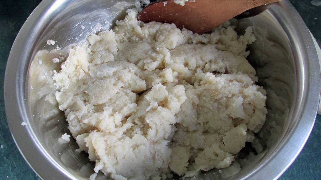 Stir in the cauliflower rice 