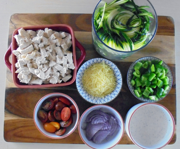 Ranch impasta salad ingredients