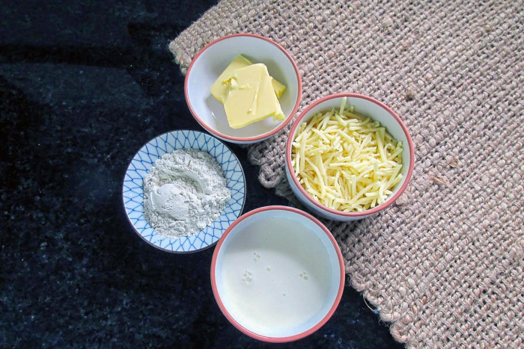 Cheese sauce ingredients