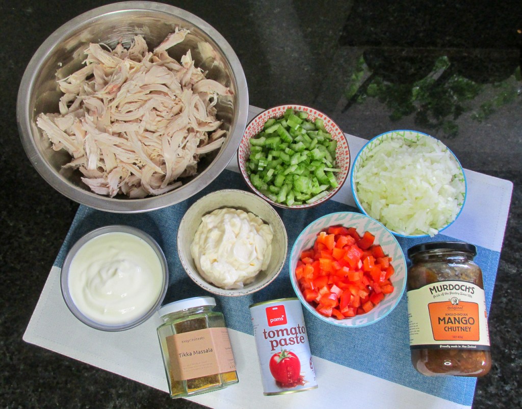 Coronation chicken ingredients