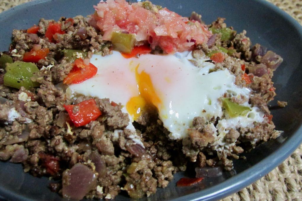 Serve with a little bit of salsa.