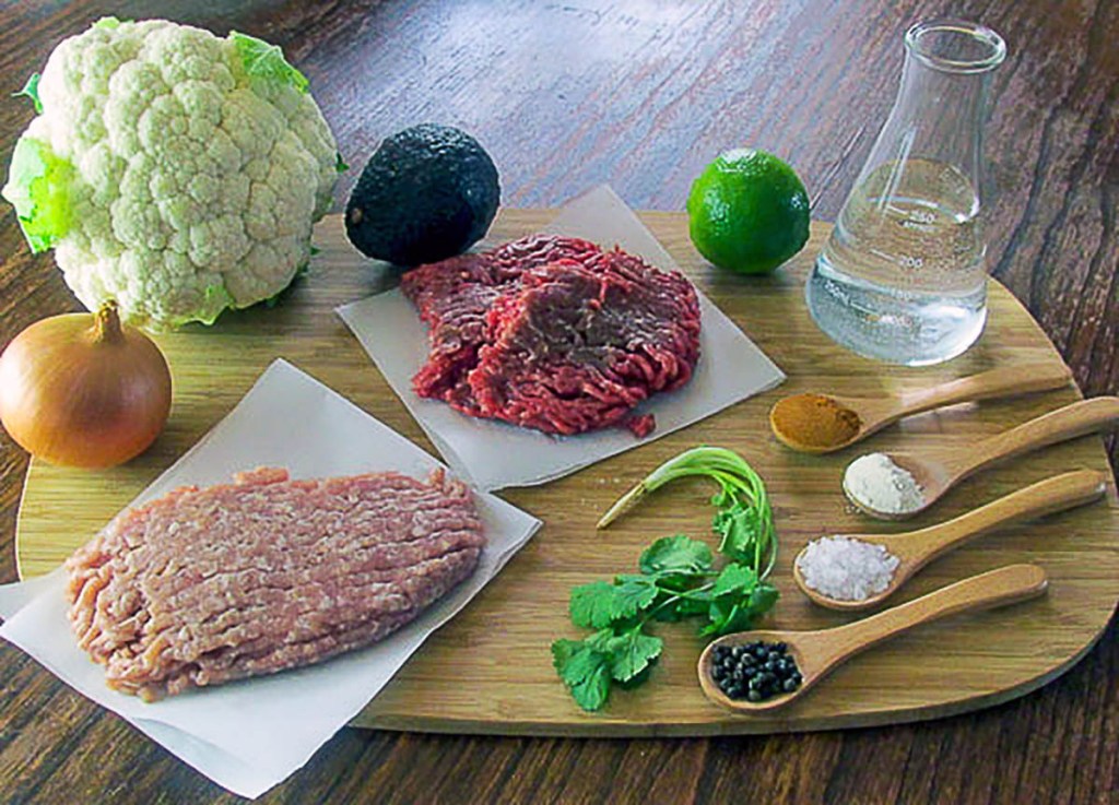 Mexican rice ingredients