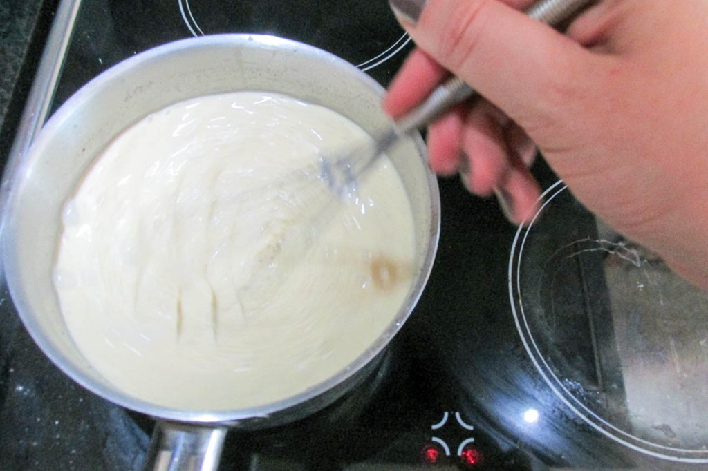 When combined return to the heat to thicken.