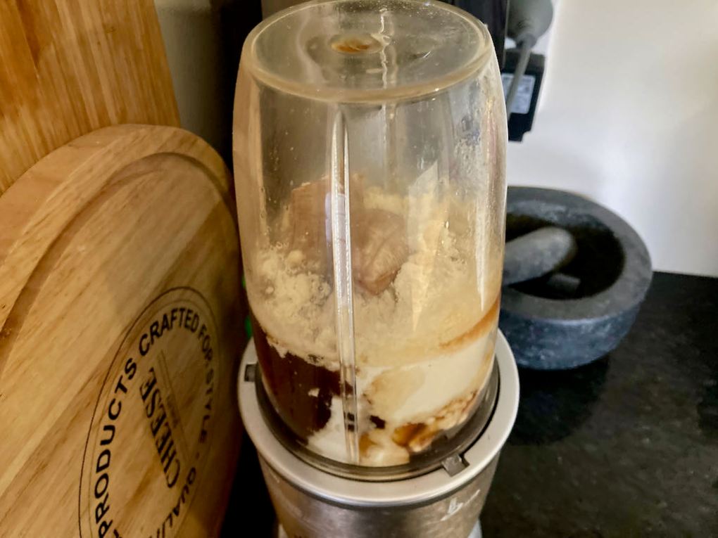 Blend everything together