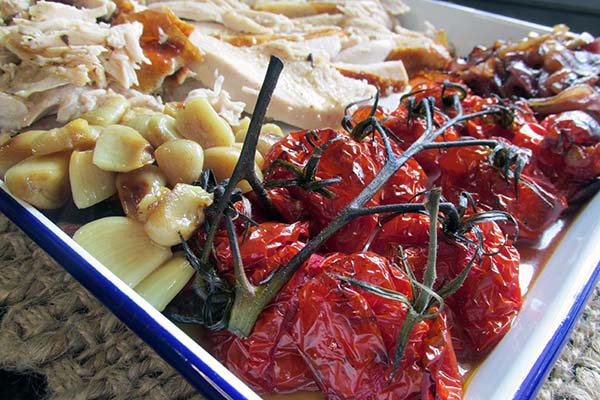 Italian roast chicken tray