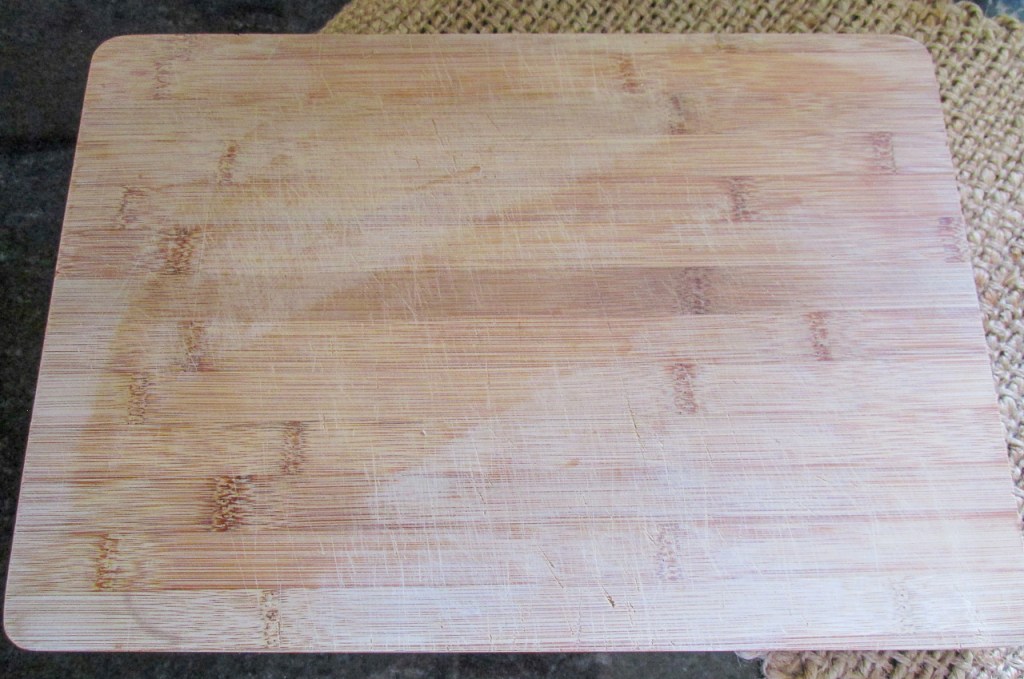Wooden chopping board