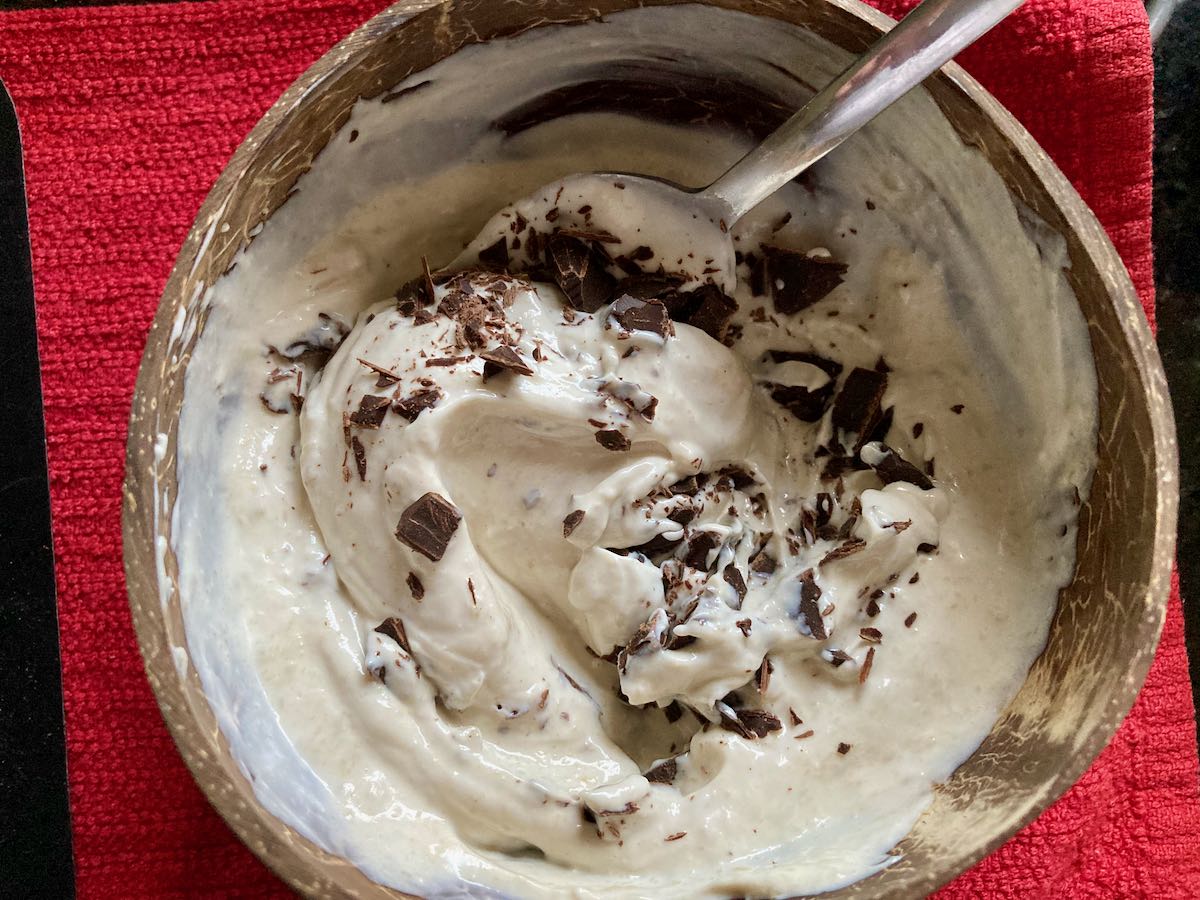 Cookie dough yoghurt