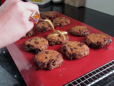 Cross bun cookies